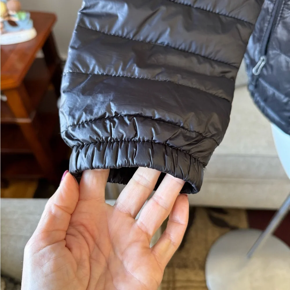 Avalanche Men’s Black Puffer Jacket Zip Up size medium Lightweight - Picture 5 of 13